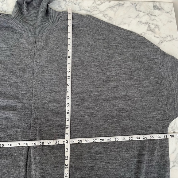 Universal Standard Merino Wool Long Split Front Turtleneck Sweater Tunic 3XL - Picture 6 of 11